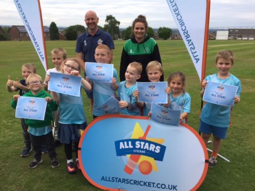 Silverdale's All Stars with their certificates